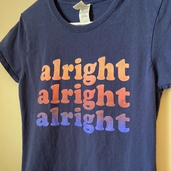 Alright, Alright, Alright Tshirt - Picture 2 of 4